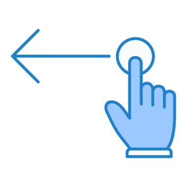 el imleç simgesi vektör illüstrasyonu