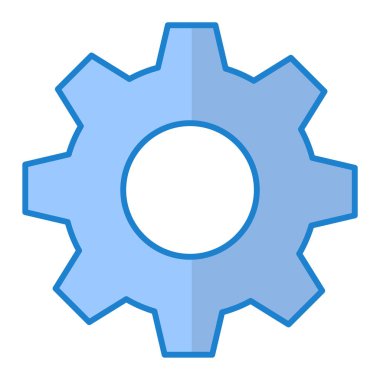 Teçhizat Web simgesi basit illüstrasyon