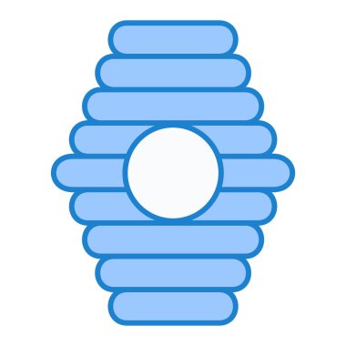 Çiçek. Web simgesi basit illüstrasyon