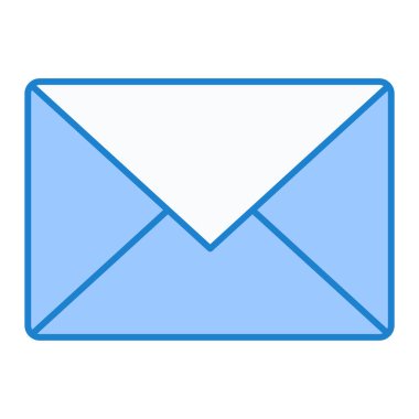 zarf e- posta simgesi vektör illüstrasyon grafik tasarımı