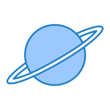 Uzay simgesi vektör illüstrasyonu