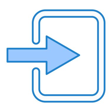 Ok simgesi. Web düğmesi