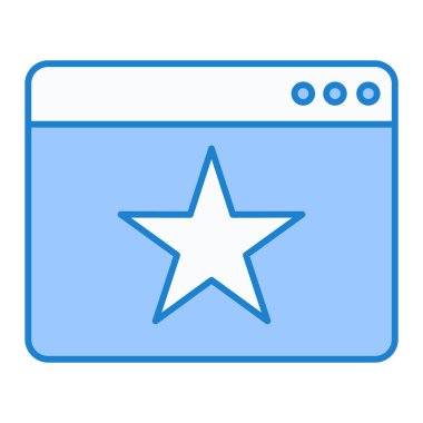 Tarayıcı simgesi. Web tasarımı