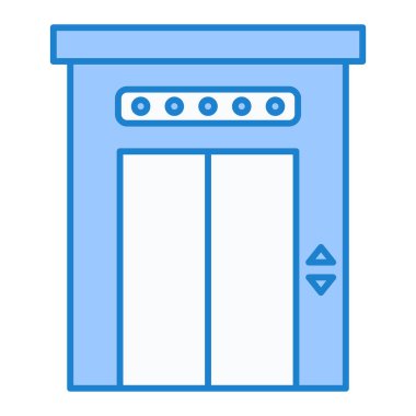 Bir depolama simgesinin vektör çizimi