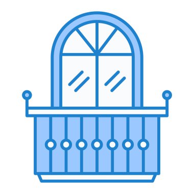 kapı simgesi vektör illüstrasyonu