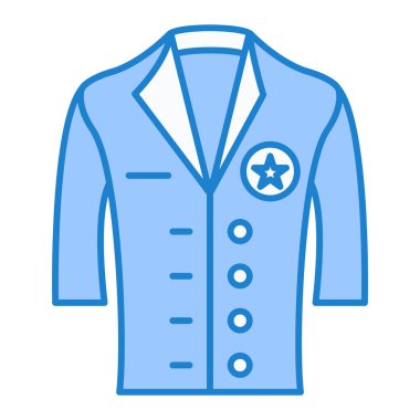 Ceket simge vektör çizim