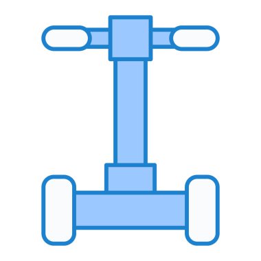 Su pompası simgesinin vektör illüstrasyonu