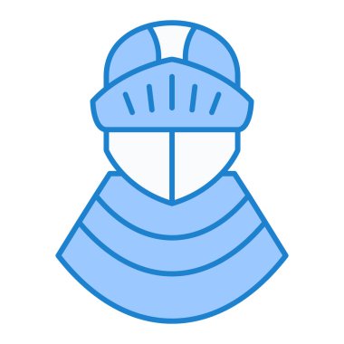 Tek simgenin vektör illüstrasyonu