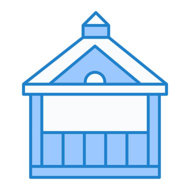 Yapı simgesinin vektör illüstrasyonu