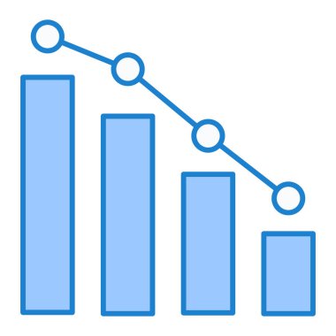 Bar çizelgesi. Web simgesi