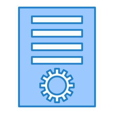 dosya belgesi. Basit tasarım