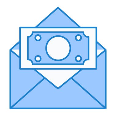 Para için. Web simgesi basit illüstrasyon