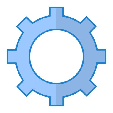 Teçhizat Web simgesi basit illüstrasyon