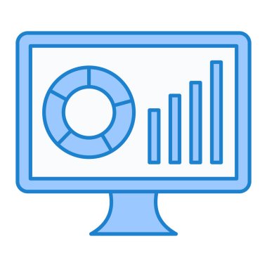 Ağ simgesi. Seo 'nun vektör illüstrasyonu