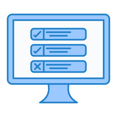 Web sayfası vektör simgesi