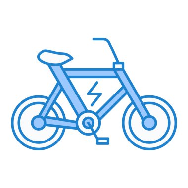 bisiklet ikonu vektör illüstrasyonu