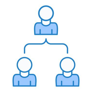 İnsan simgesinin vektör illüstrasyonu