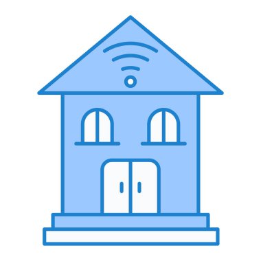 ev vektörü simgesi modern illüstrasyon