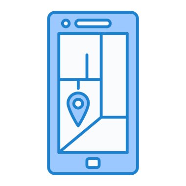 GPS navigasyon. Basit resimleme