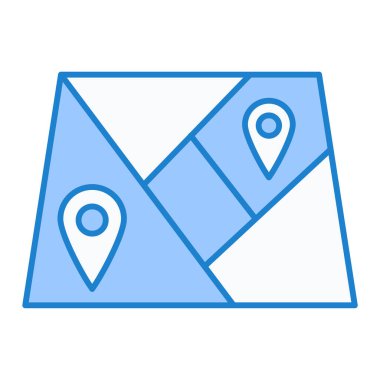 navigasyon konumu ikon vektör illüstrasyon tasarımı