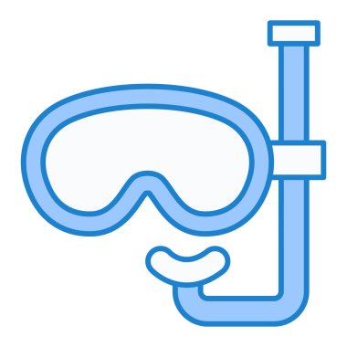 yüzme havuzu ikonu vektör illüstrasyonu