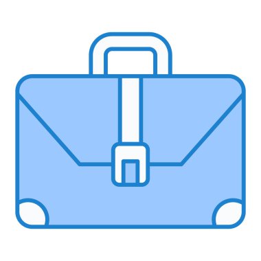 evrak çantası ikonu vektör illüstrasyonu