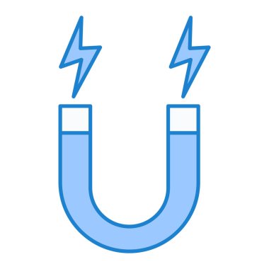 mıknatıs simgesi vektör çizimi