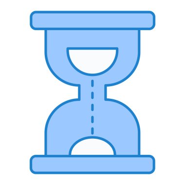 kum saati ikonu vektör illüstrasyonu