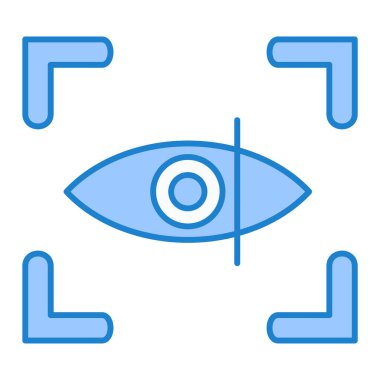 göz vektör simgesi modern basit tasarım