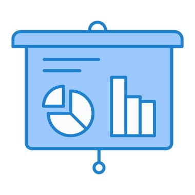 iş grafiği vektör illüstrasyonu