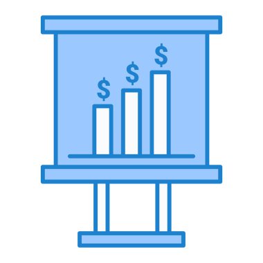 iş büyümesi grafik vektör illüstrasyonu