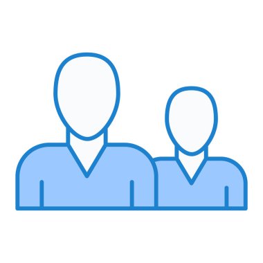 insanlar simge vektör illüstrasyonu