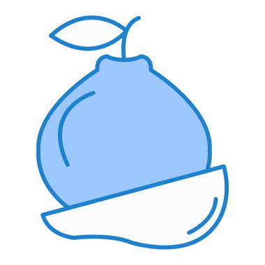 armut meyve ikonu vektör illüstrasyon grafik tasarımı