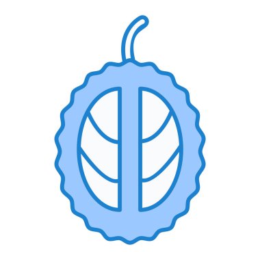 Bir limon simgesinin izole edilmiş tek bir nesnesinin vektör çizimi