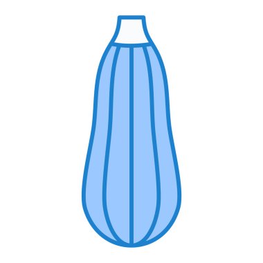 Su damlası ikonu. web tasarımı için mavi şişe vektör çizimi