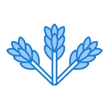 Buğday simgesi vektör çizimi