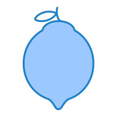 taze meyve ikonu vektör çizimi tasarımı