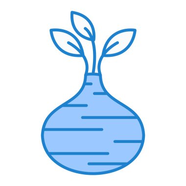 bitki simgesi vektör illüstrasyonu