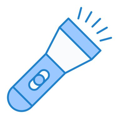 fener simgesi vektörü beyaz arkaplanda izole edildi, ışık şeffaf işareti, çizgi ve vuruş ögeleri ana hat biçiminde