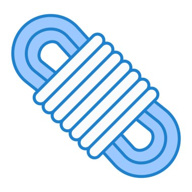 Bir ip simgesinin vektör illüstrasyonu