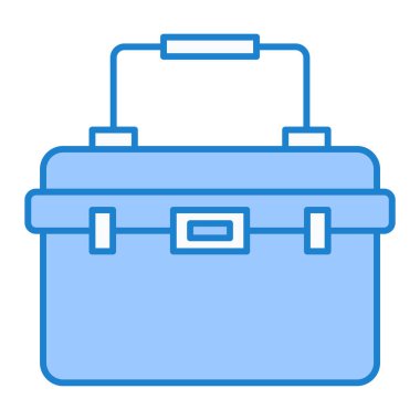 evrak çantası ikonu vektör illüstrasyonu