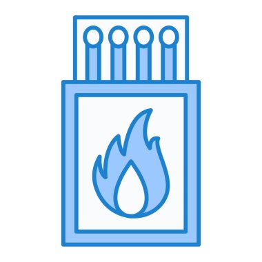 ateş alevi simgesi vektör illüstrasyon tasarımı