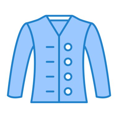 Ceket simge vektör çizim