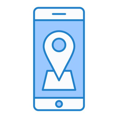 GPS konumu. Basit tasarım