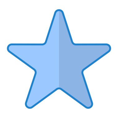 yıldız simgesi vektör illüstrasyonu