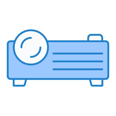 Tek izole çizgi simgesinin vektör illüstrasyonu