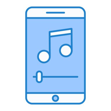 Akıllı telefon. Web simgesi basit tasarım