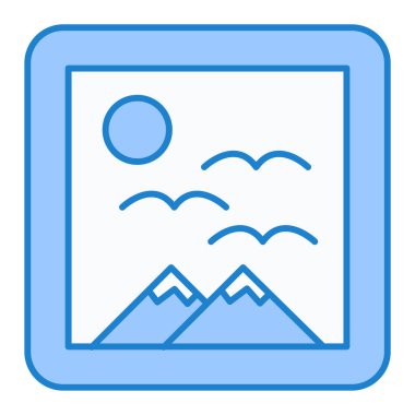 Vektör illüstrasyonu, simge ögesi arkaplanı