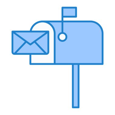 E- posta simgesi vektör illüstrasyonu