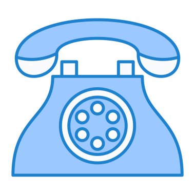 Telefon. Web simgesi basit tasarım